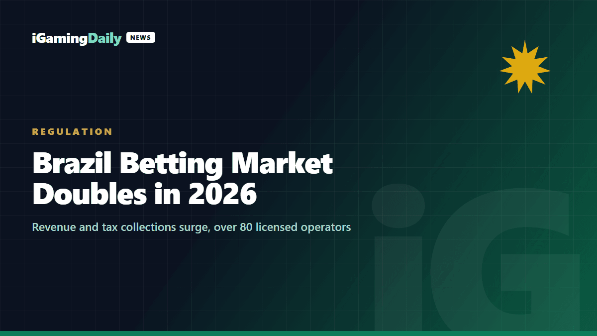 Brazil regulated online betting market growth in 2026