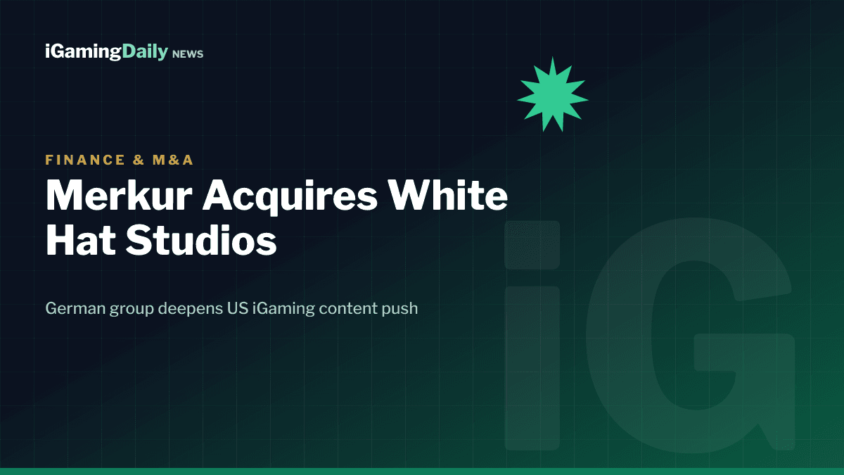 Merkur Group agrees White Hat Studios acquisition to expand US iGaming slots content