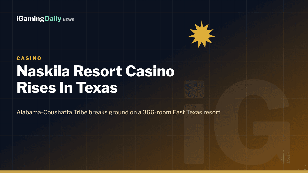 Naskila Resort and Casino branded graphic for the Alabama-Coushatta Tribe project in Leggett East Texas