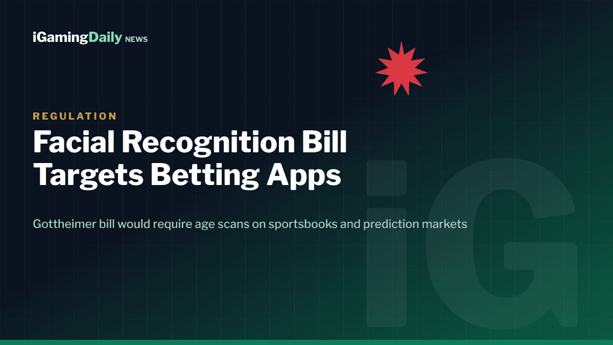Facial recognition age-verification bill targeting online sportsbooks and prediction markets in the US