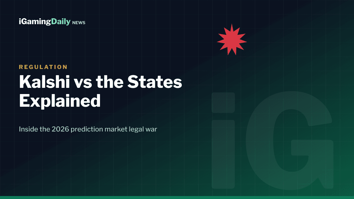 Kalshi prediction market legal war 2026 with CFTC federal preemption versus US state gambling regulators