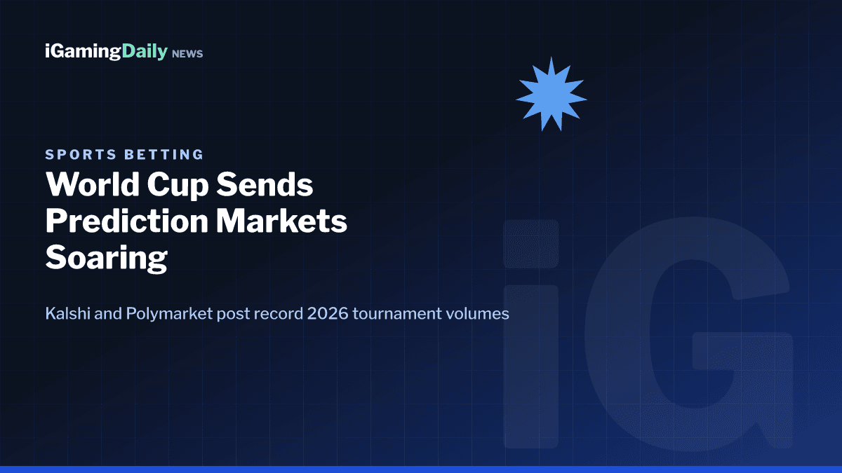 Kalshi and Polymarket World Cup 2026 prediction market trading volume