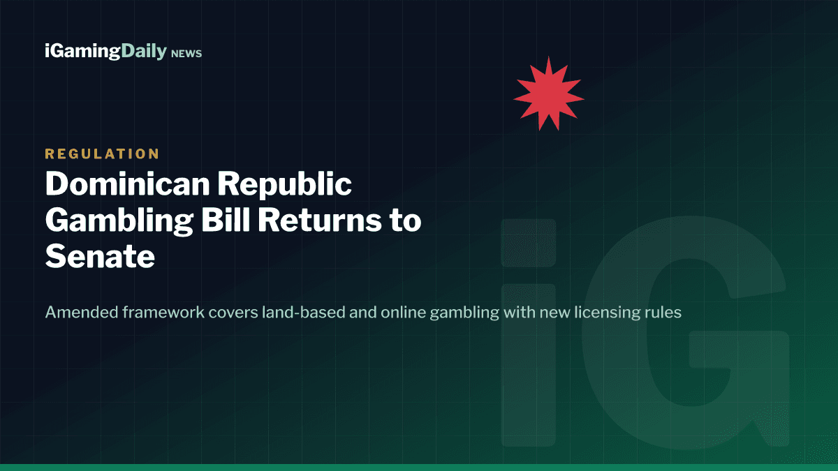 Dominican Republic gambling bill returns to Senate after amendments in Chamber of Deputies