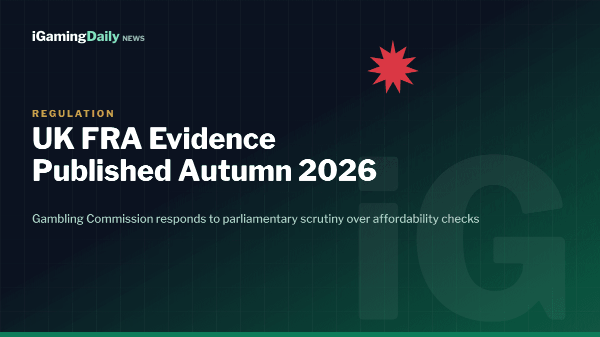 UK Gambling Commission Financial Risk Assessment evidence publication commitment autumn 2026