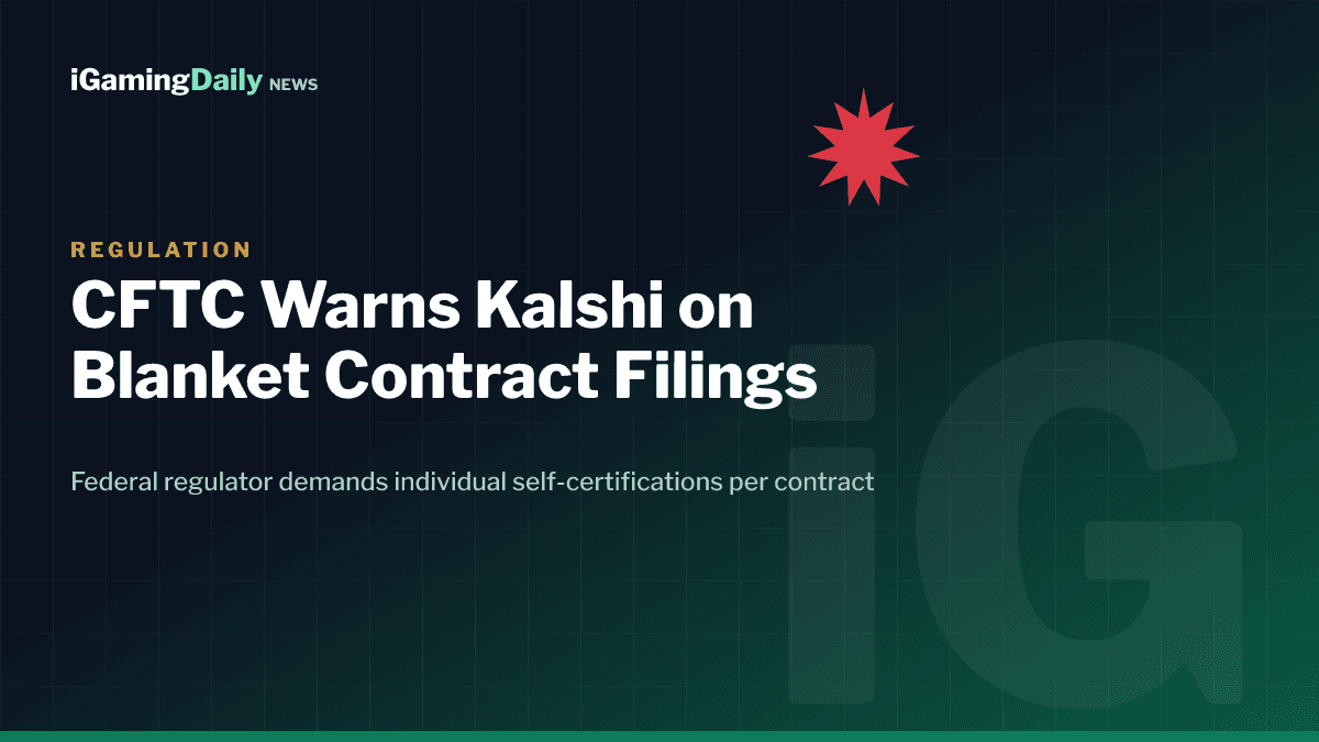 CFTC advisory prediction markets Kalshi Polymarket self-certification July 2026