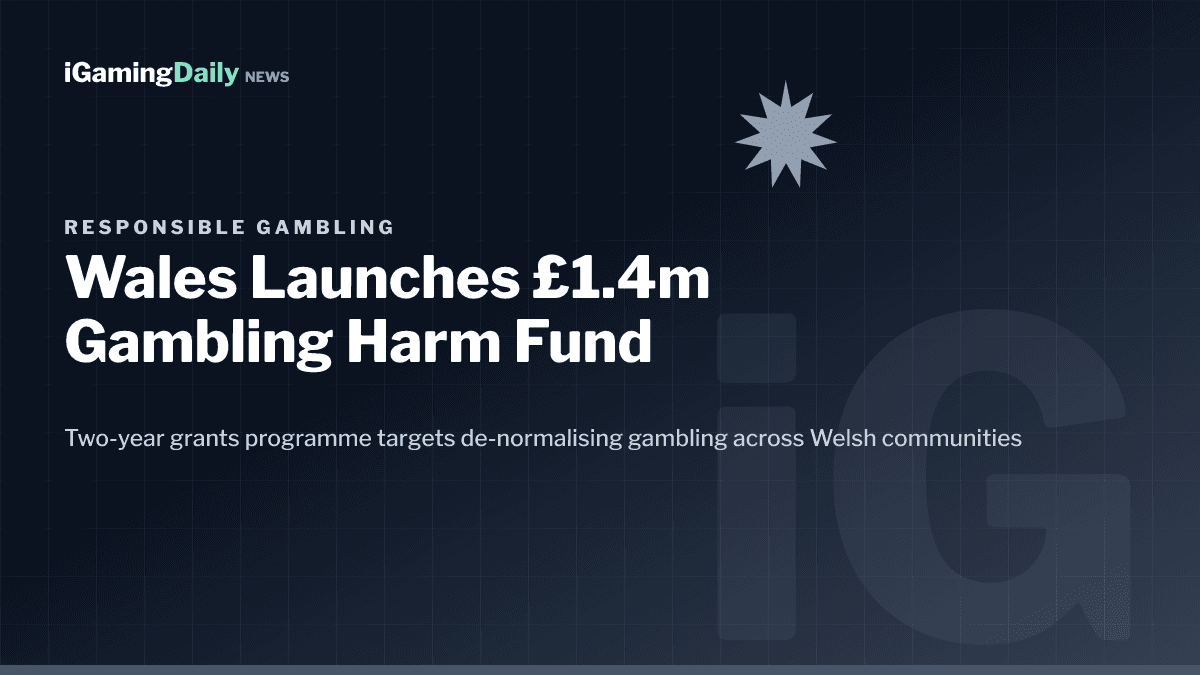 Public Health Wales gambling harms grant fund de-normalise gambling prevention