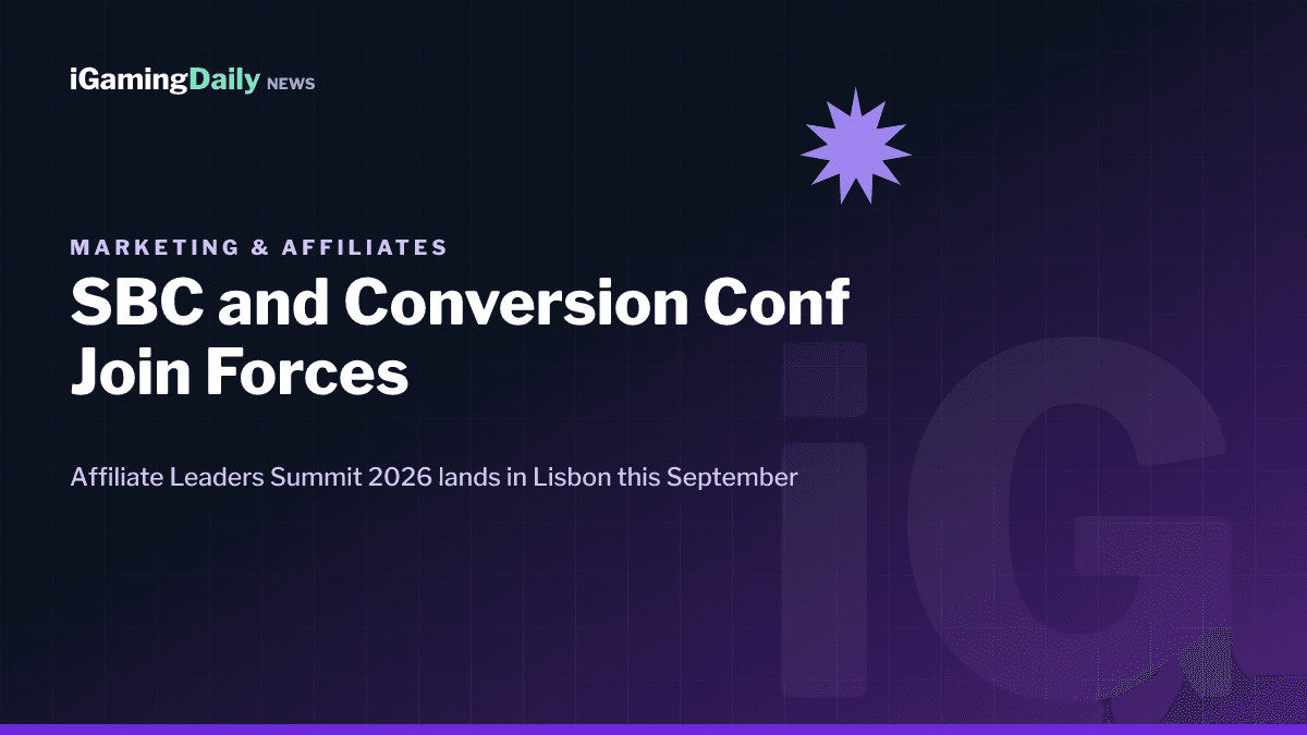 SBC and Conversion Conf partnership graphic for Affiliate Leaders Summit 2026 in Lisbon