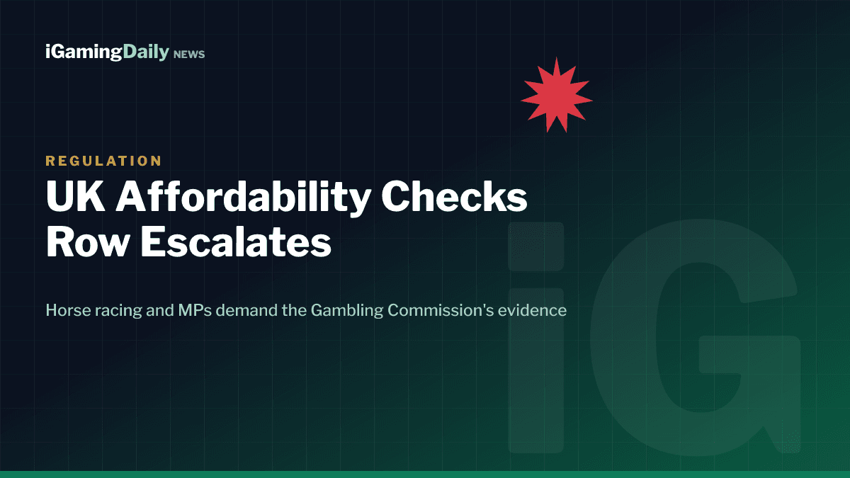 UK affordability checks clash between the Gambling Commission, horse racing and MPs over financial risk assessments in 2026