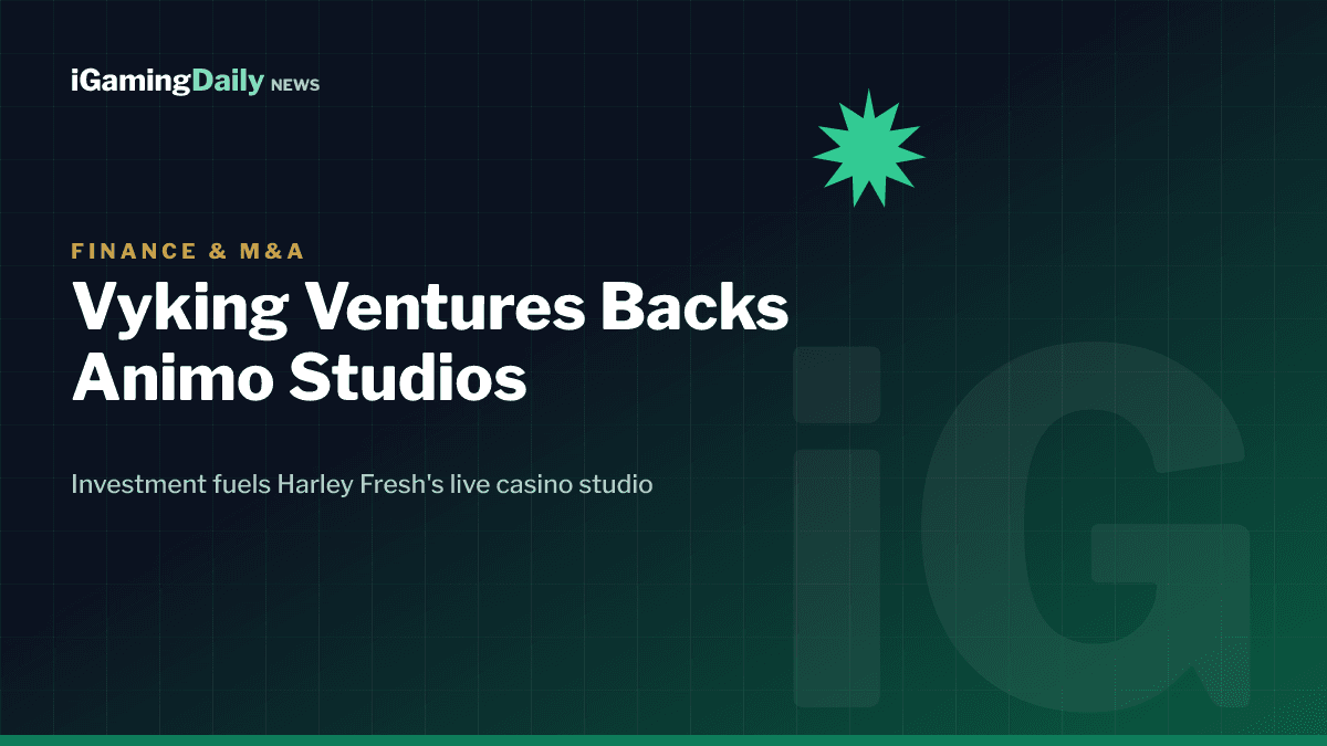 Vyking Ventures branded graphic marking its investment in Animo Studios