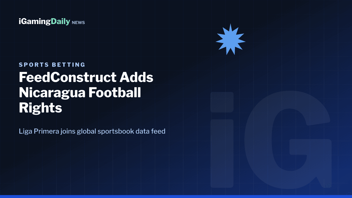 FeedConstruct Nicaragua Liga Primera football data rights branded graphic