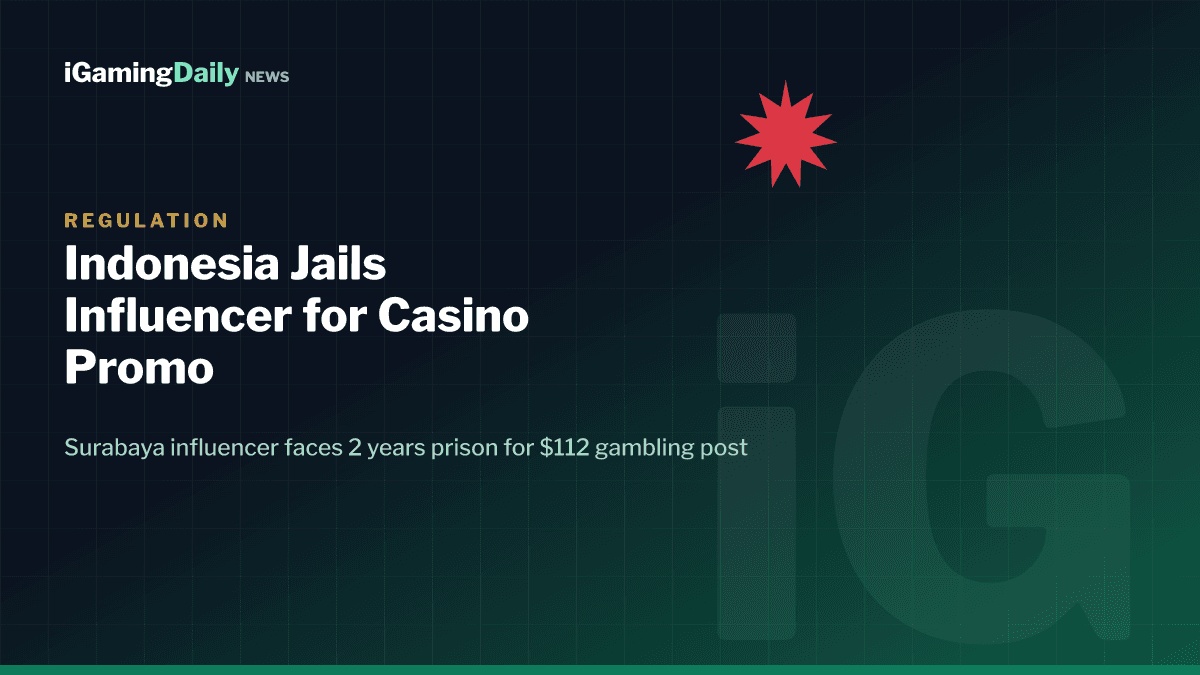 Indonesian influencer faces jail for promoting illegal online casino on Instagram