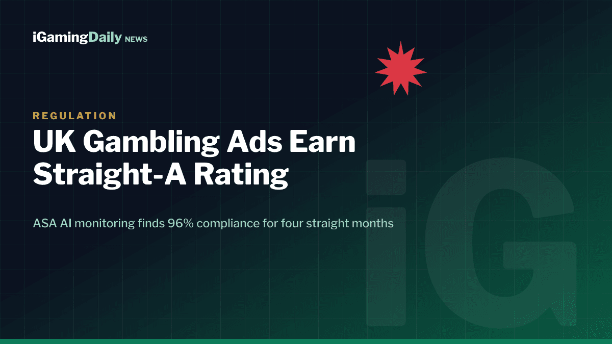 UK ASA gambling advertising compliance straight-A rating 2026